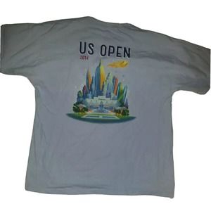 USTA U.S Open 2014 Championship Blue Mens‎ T-Shirt Size XL